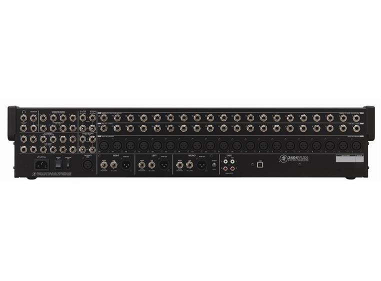 Mackie 2404VLZ4 24-channel 4-bus FX mixer with USB